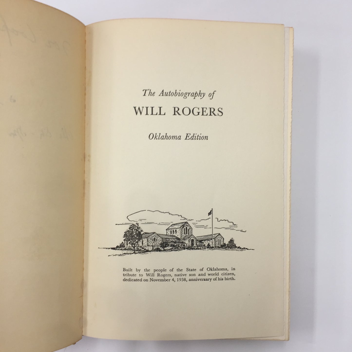 The Autobiography of Will Rogers - Donald Day - 1949