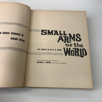 Small Arms of the World - Joseph E. Smith - 1969