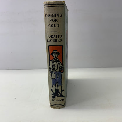 Digging for Gold - Horatio Alger Jr. - Early Print - 1892