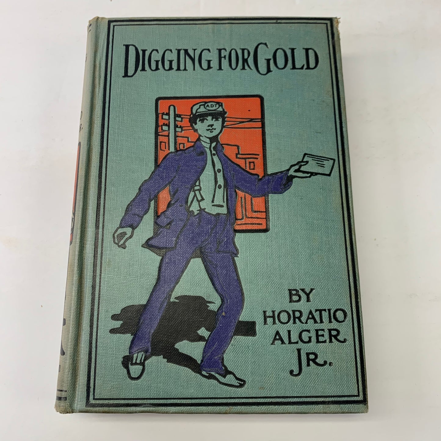 Digging for Gold - Horatio Alger Jr. - Early Print - 1892