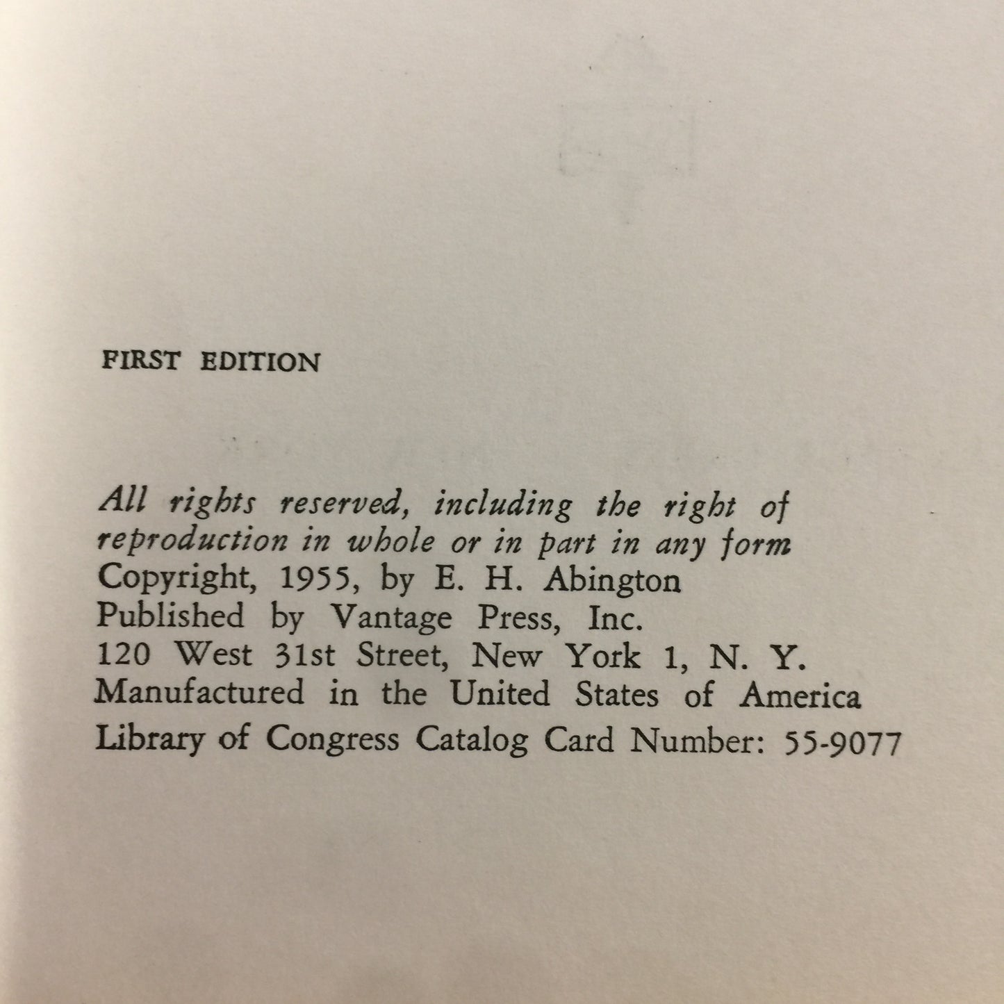 Back Roads and Bicarbonate - E. H. Abington, M.D. - 1st Edition - 1955