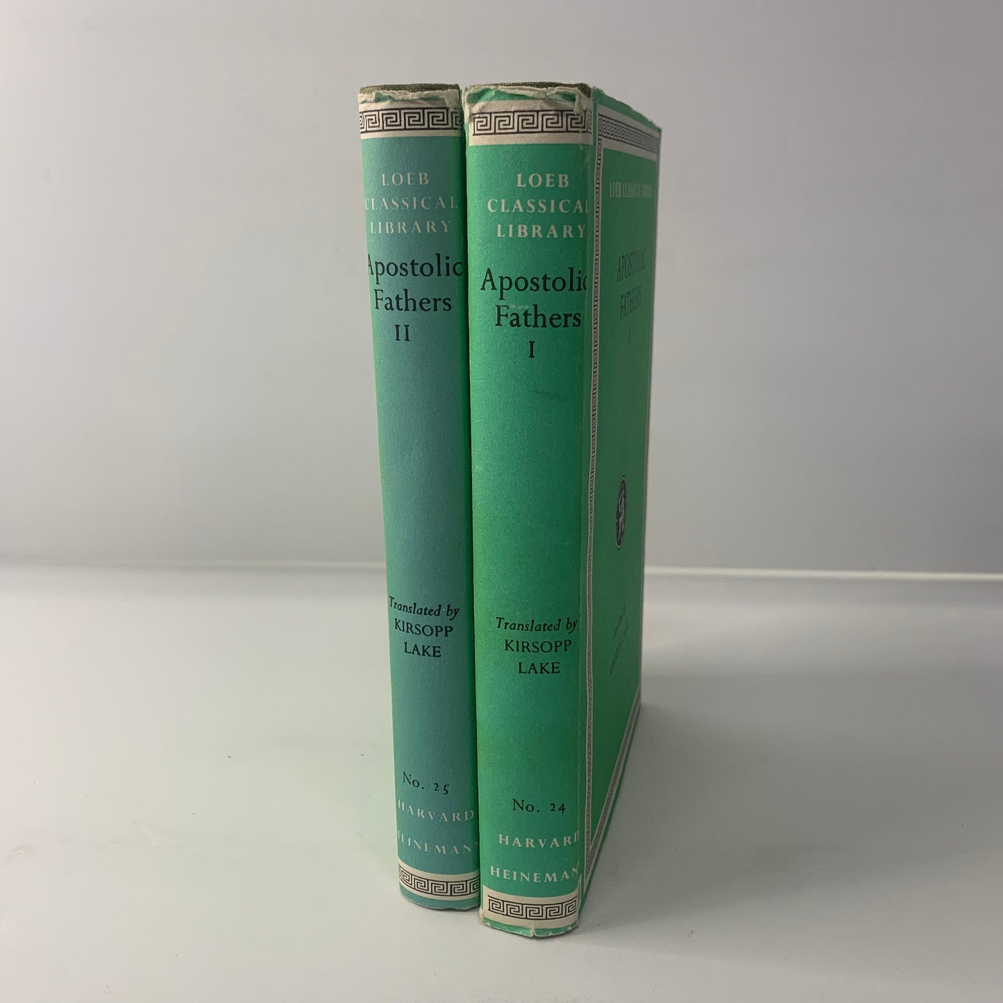 Apostolic Fathers Vols 1 and 2 - Translated by Kirsopp Lake - 1975