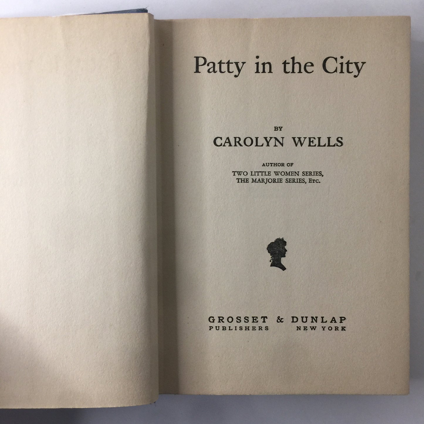 Patty in the City - Carolyn Wells - Early Printing - 1905