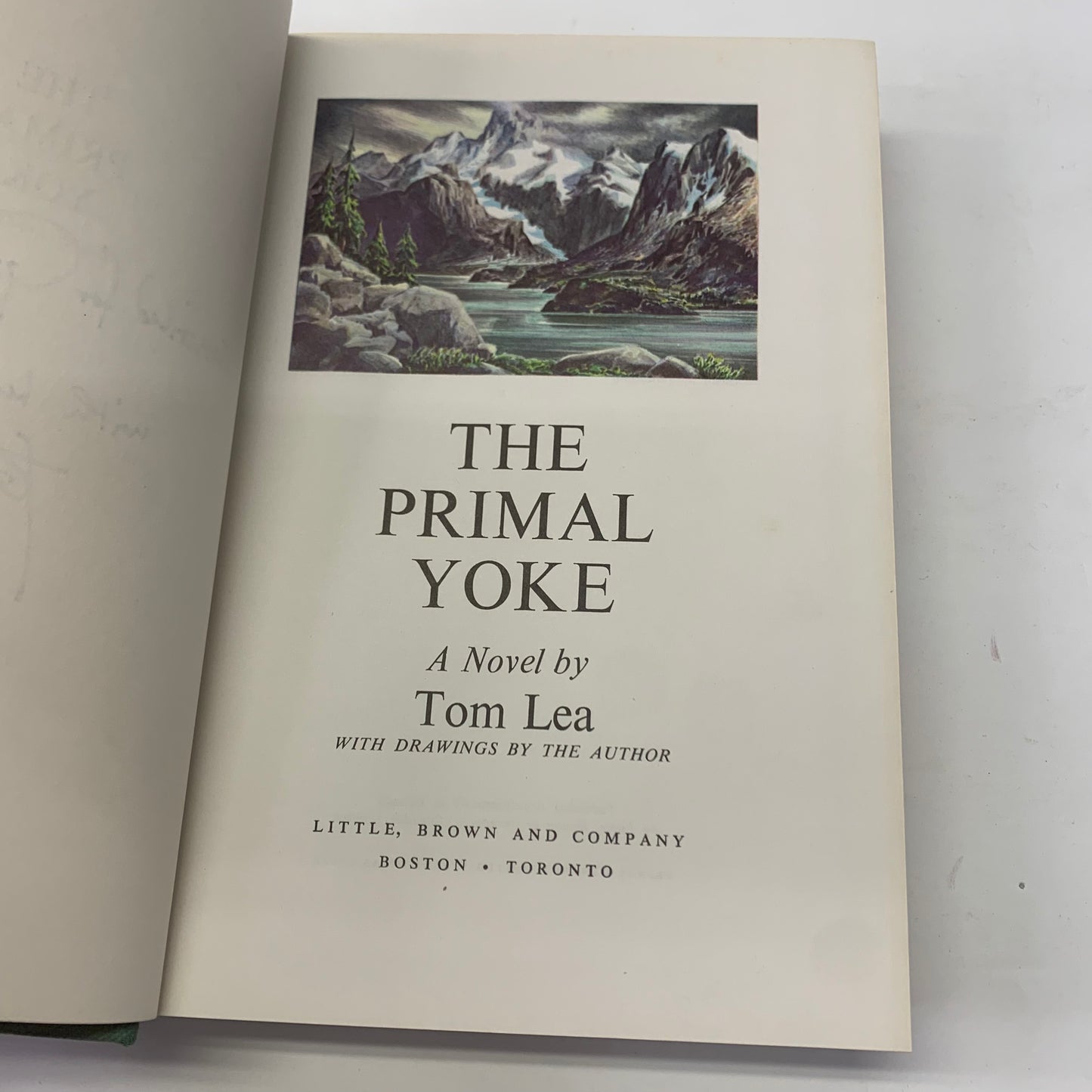 The Primal Yoke  - Tom Lea - Signed - 1960