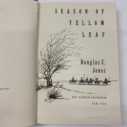 Season of Yellow Leaf - Douglas C. Jones - Signed - 1983