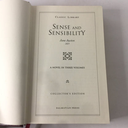 Sense and Sensibility - Jane Austen - Collectors Edition - 2005