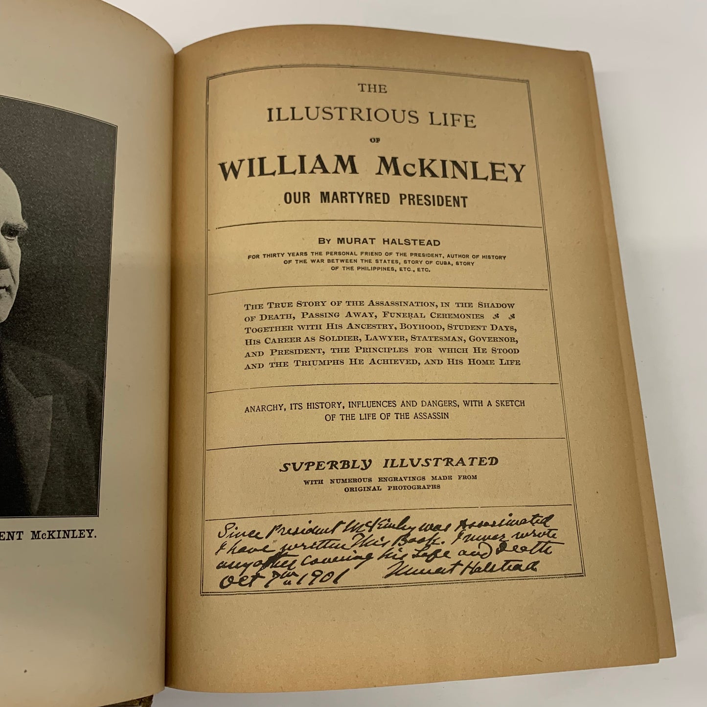 Illustrious Life of William McKinley - Murat Halstead - 1901