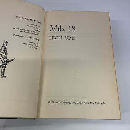 Mila 18 - Leon Uris - Early Print - 1961