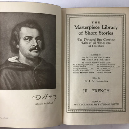 Masterpiece Library of Short Stories: Early Stories Italian - Various - 1923