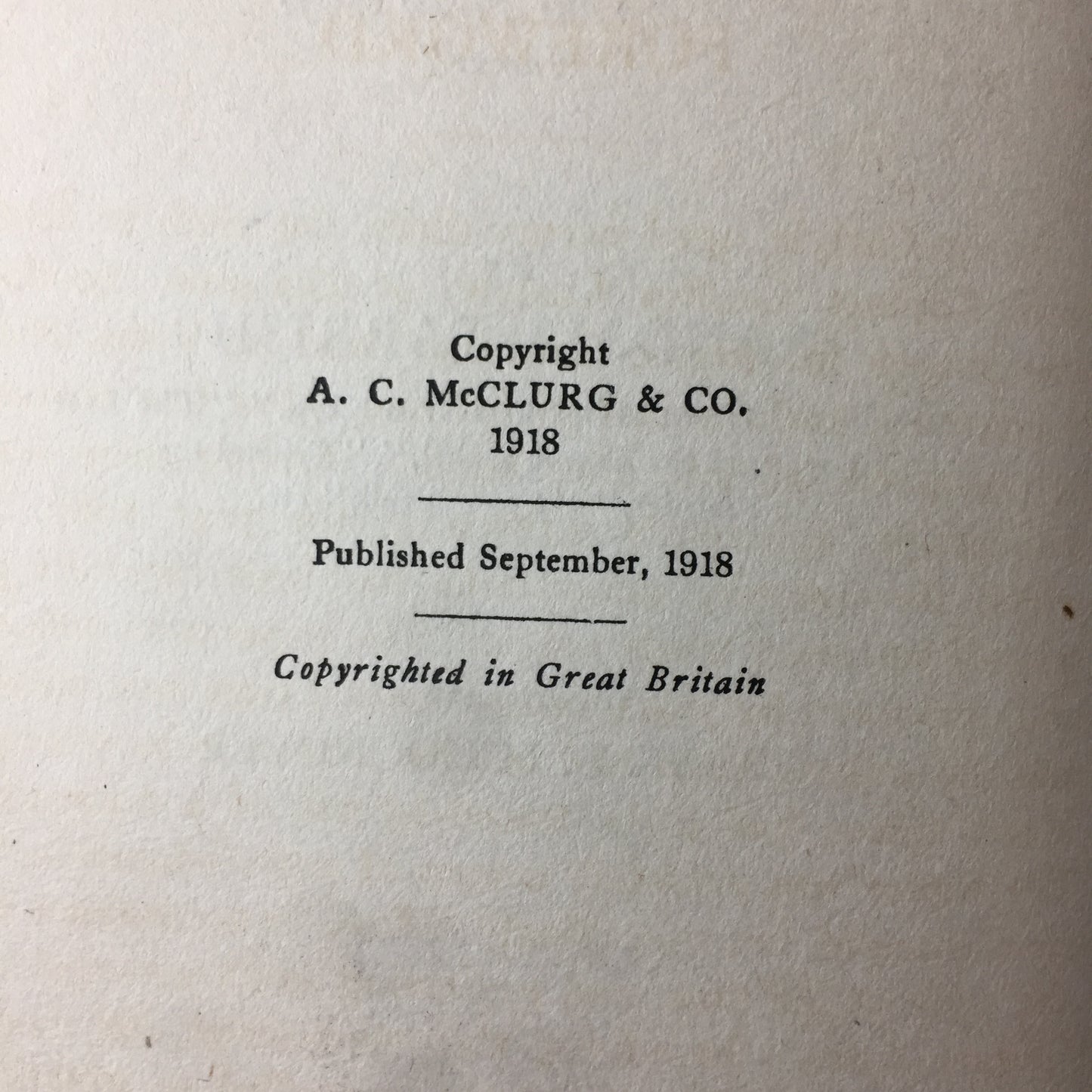 Wolves of the Sea - Randall Parrish - 1st Edition - 1918