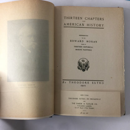 Thirteen Historical Marine Paintings - Theodore Sutro - 1905