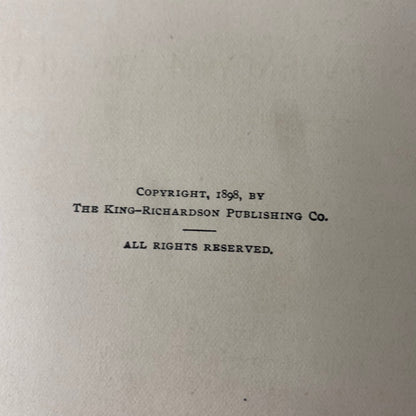 The Passing of Spain - J. B. Crabtree - 1898