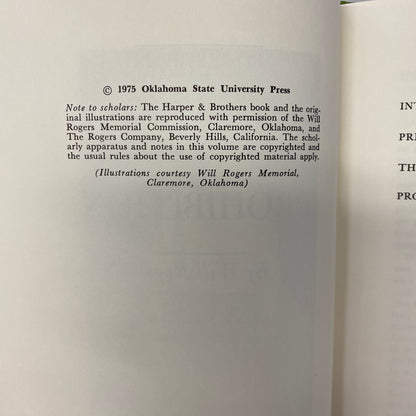 Cowboy Philosopher on Prohibition - Will Rodgers - 1975