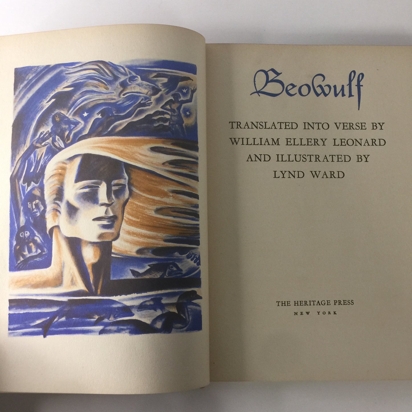 Beowulf - William Ellery Loenard- 1939