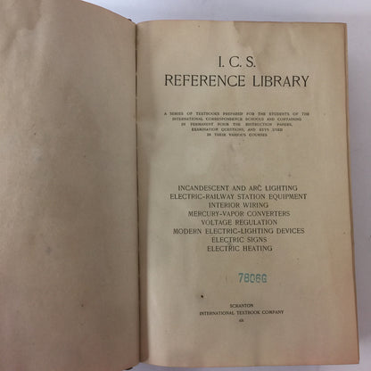 I. C. S. Reference Library - Various - 1908