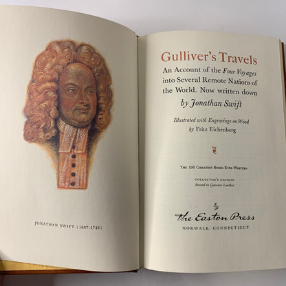 Gulliver’s Travels - Jonathan Swift - Easton Press - 1976