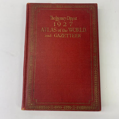 The Literary Digest: Atlas of the World and Gazetteer - Various - 1927