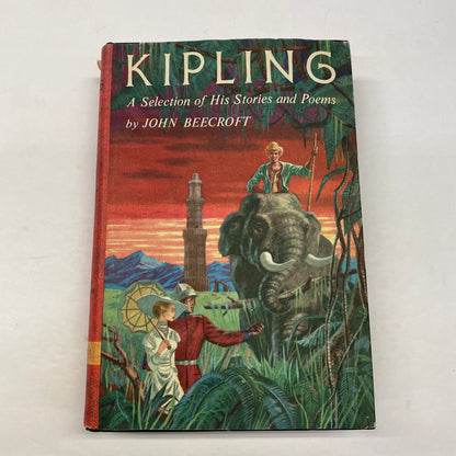 Kipling: A Selection of his Stories and Poems - John Beecroft - 2 Volumes - 1956