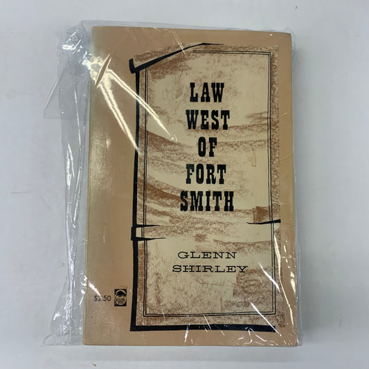 Law West of Fort Smith - Glenn Shirley - 1968