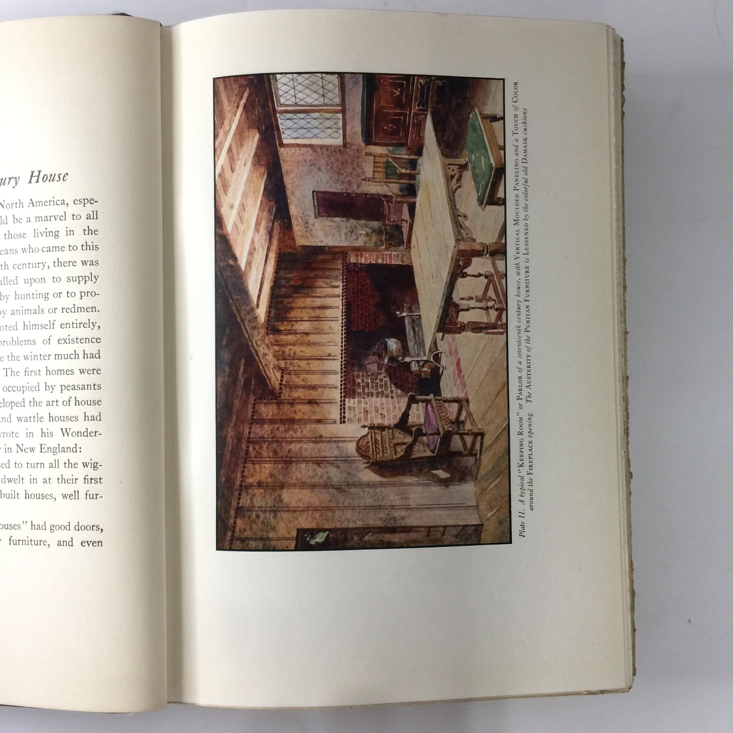 The Homes of Our Ancestors - R. T. H. Halsey and Elizabeth Tower - 1st Edition - Color Plates - 1925