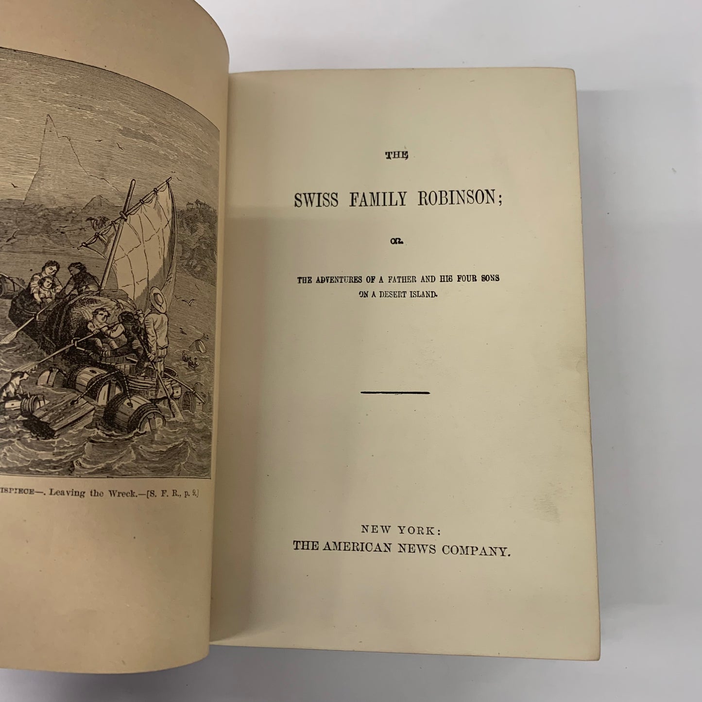 Swiss Family Robinson - John David Wyss - circa 1900