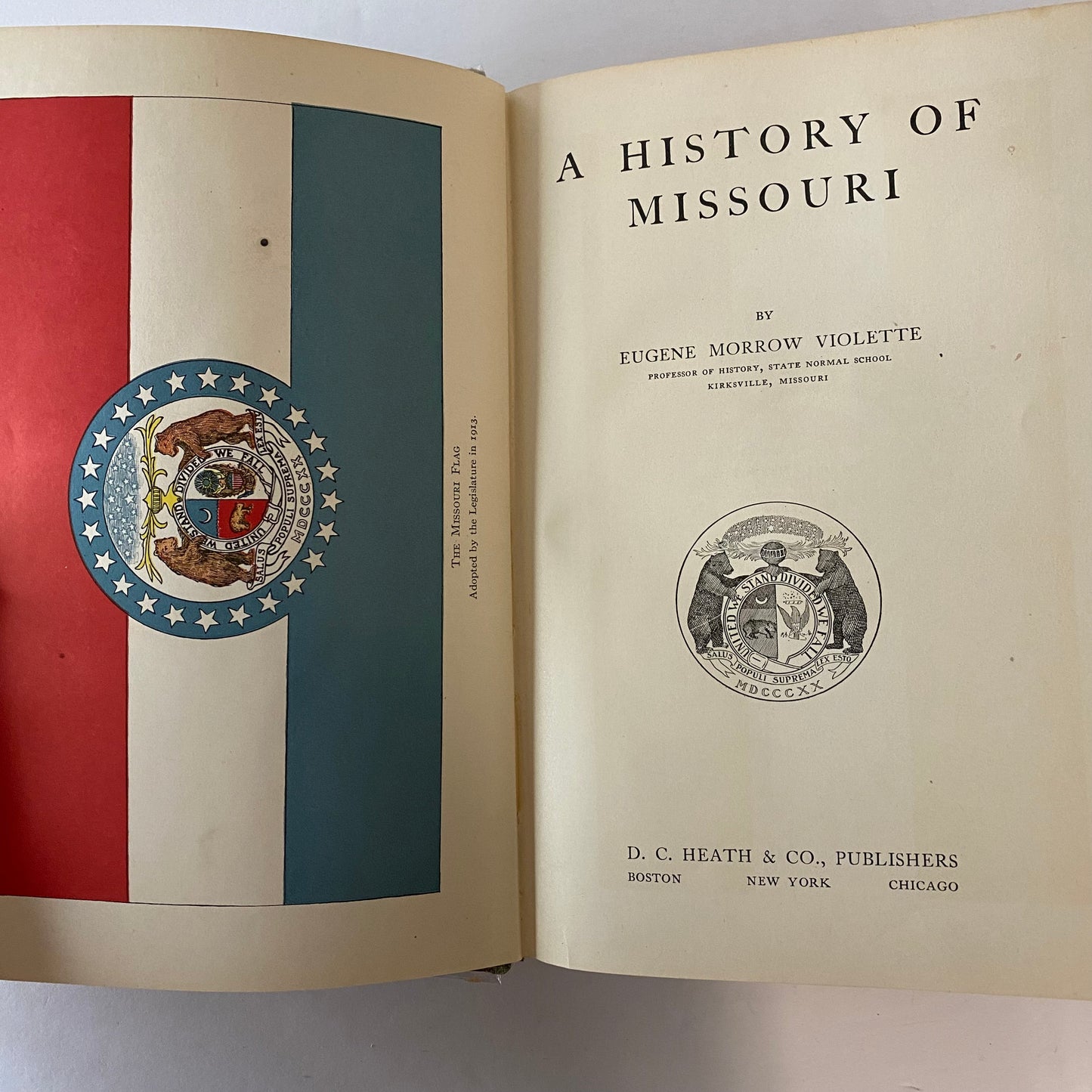 History of Missouri - Eugene Violette - 1918