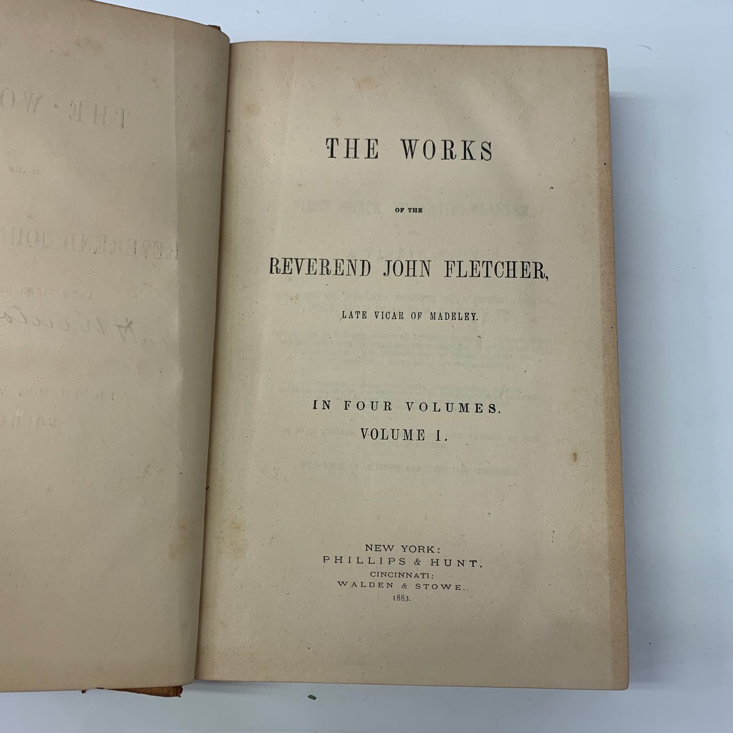 The Works of Reverend John Fletcher - John Fletcher - 4 Vols. - 1883