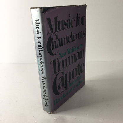 Music for Chameleons - Truman Capote - 1st Edition - 1980