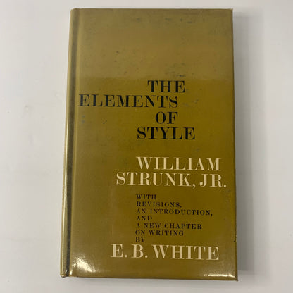 The Elements of Style - William Strunk Jr. and E. B. White - 7th Print - 1960