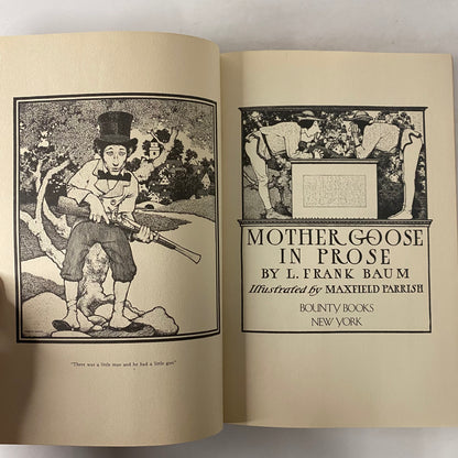 Mother Goose in Prose - L. Frank Baum - 1st Thus - 1901