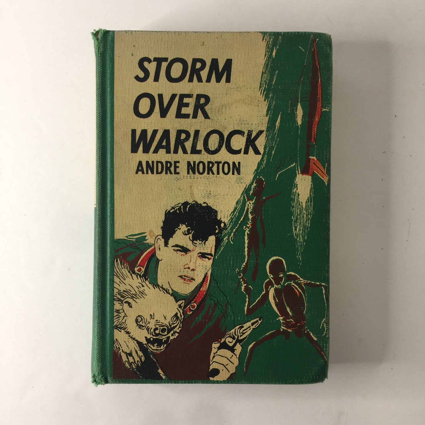 Storm Over Warlock - Andre Norton - 1st Edition - Library Rebinding - 1960