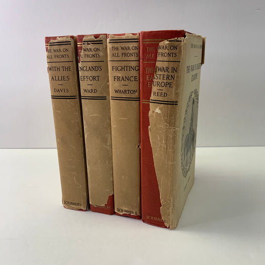 The War on All Fronts - John Reed - 4 of 5 Volumes - 1919