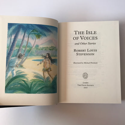 The Isle of Voices and Other Stories - Robert Louis Stevenson - 1st Thus - Folio Society - 2007