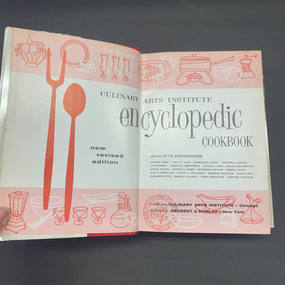 Culinary Arts Institute Encylopedia Cookbook - Ruth Berolzheimer - 1976