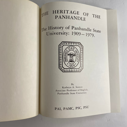 The Heritage of the Panhandle - Kathryn A. Sexton - 1979