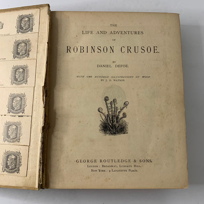 The Life and Adventures of Robinson Crusoe - Daniel Defoe  - 1885