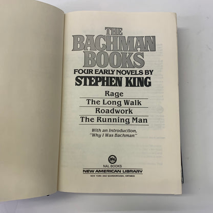 The Bachman Books - Stephen King - Book Club Edition - 1985