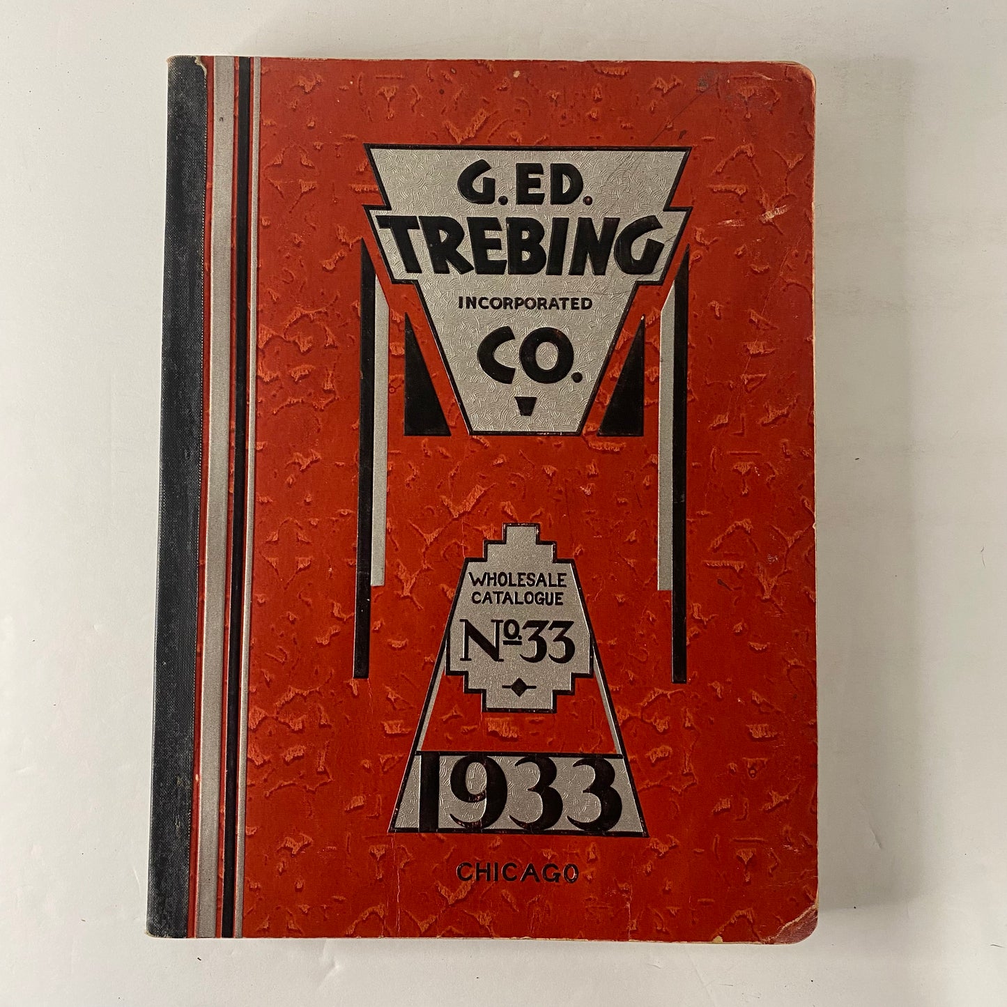 G.ED. Trebing Incorporated Co. Wholesale Catalogue No. 33 - Jewelry Encyclopedia - 1933