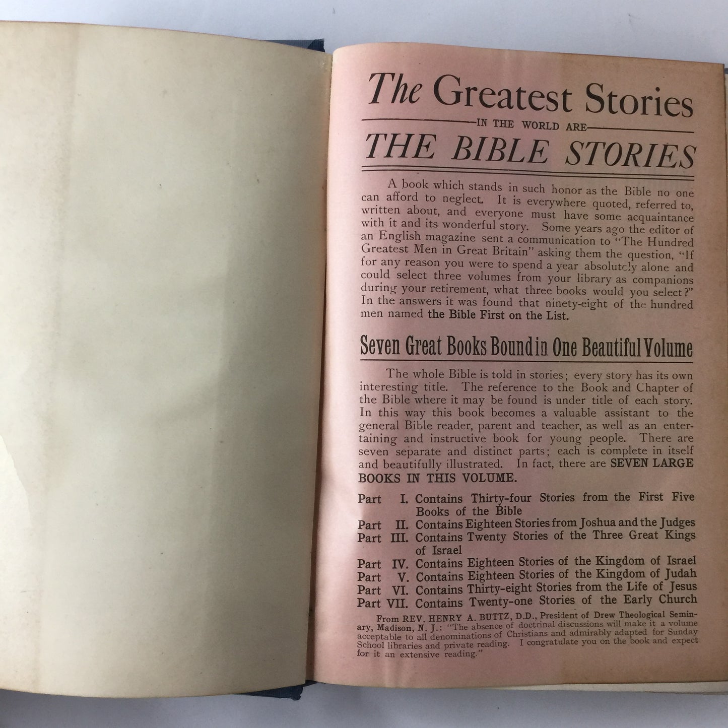 Hurlbut’s Story of The Bible - Salesman's Copy - 1904