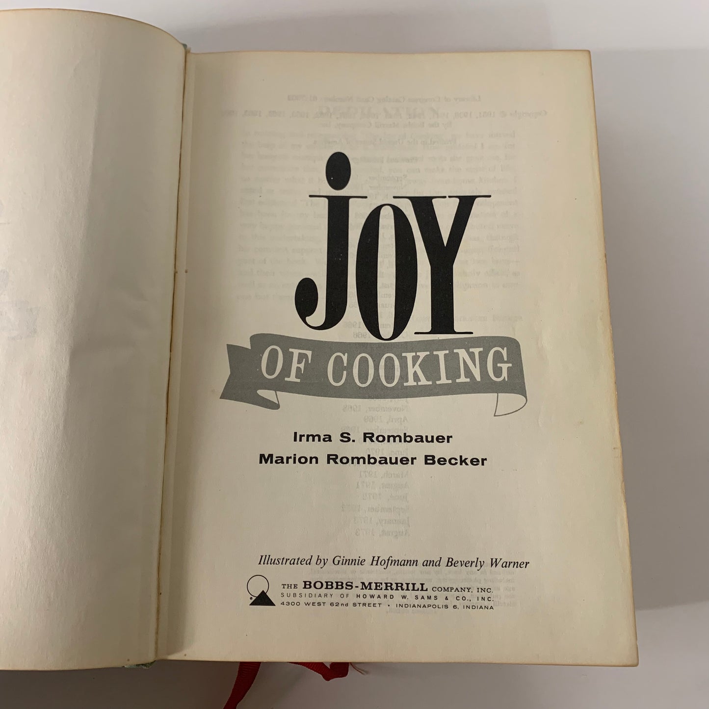 Joy of Cooking - Irma S. Rombauer and Marion Rombauer Becker - 1973