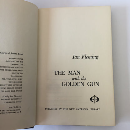 The Man with the Golden Gun - Ian Fleming - 2nd Print - 1965