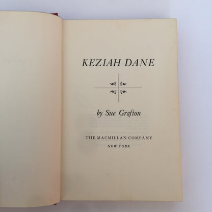 Keziah Dane - Sue Grafton - 1st Edition, Ex-Library - 1967