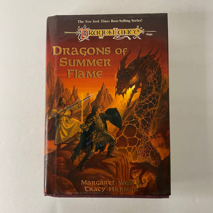 Dragons of Summer Flame - Margaret Weis and Tracy Hickman - Signed by Hickman - Association Copy - 1st Edition -1995