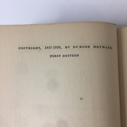 The Half Pint Flask - Dubose Heyward - 1st Edition - 1929