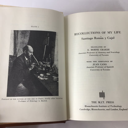 Recollections of My Life - Ramón y Cajal - #345/1000 - 1988