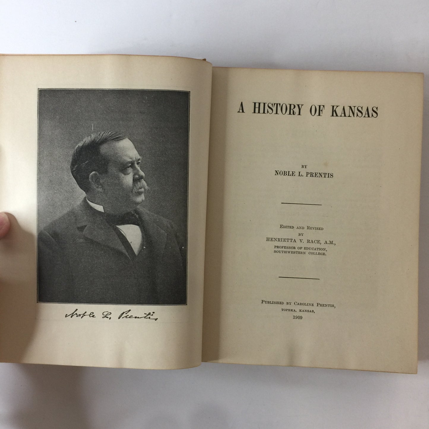 History of Kansas - Noble L. Prentis - 1909