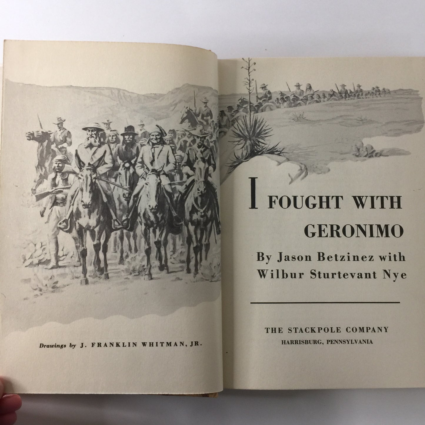 I Fought with Geronimo - Jason Betzinez - 1st Edition - 1954