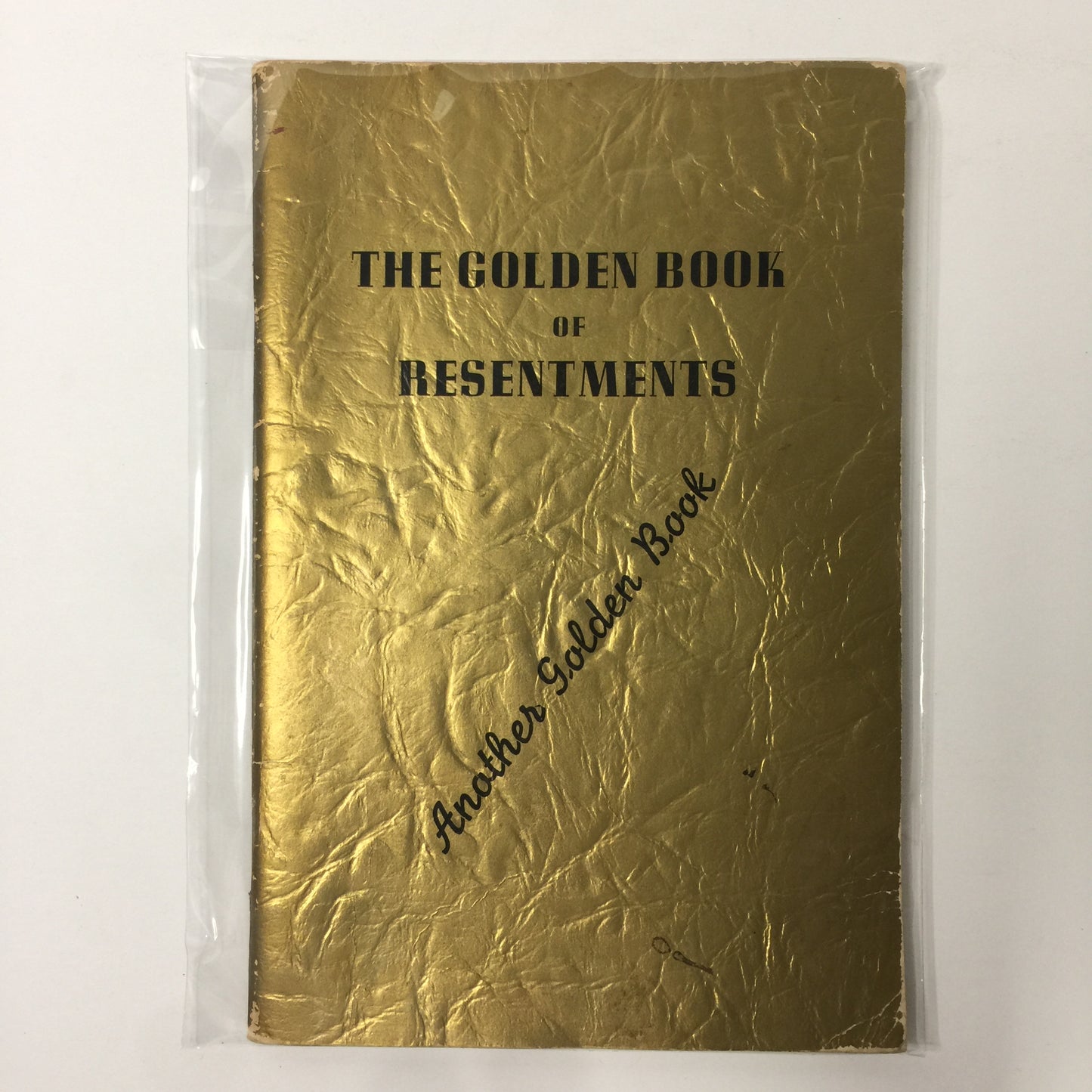 Golden Book of Resentments - Father John Doe - Alcoholics Anonymous - 1955