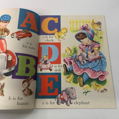 ABC Picture Book - Merrill Company Publishers - 1948