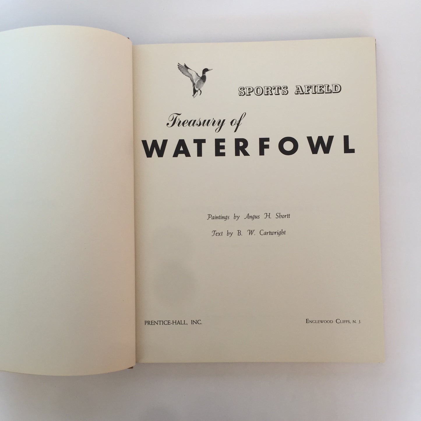 Sports Afield Treasury of Waterfowl - B. W. Cartwright - 1957